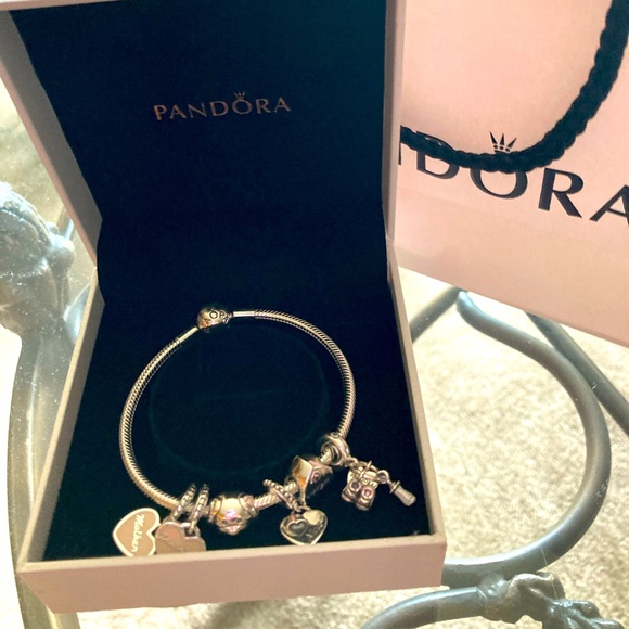 Pandora Jewelry - 😍NEW W/BOX PANDORA BRACELET MOM DAUGHTER NEW BABY MOTHERS DAY 🎁
